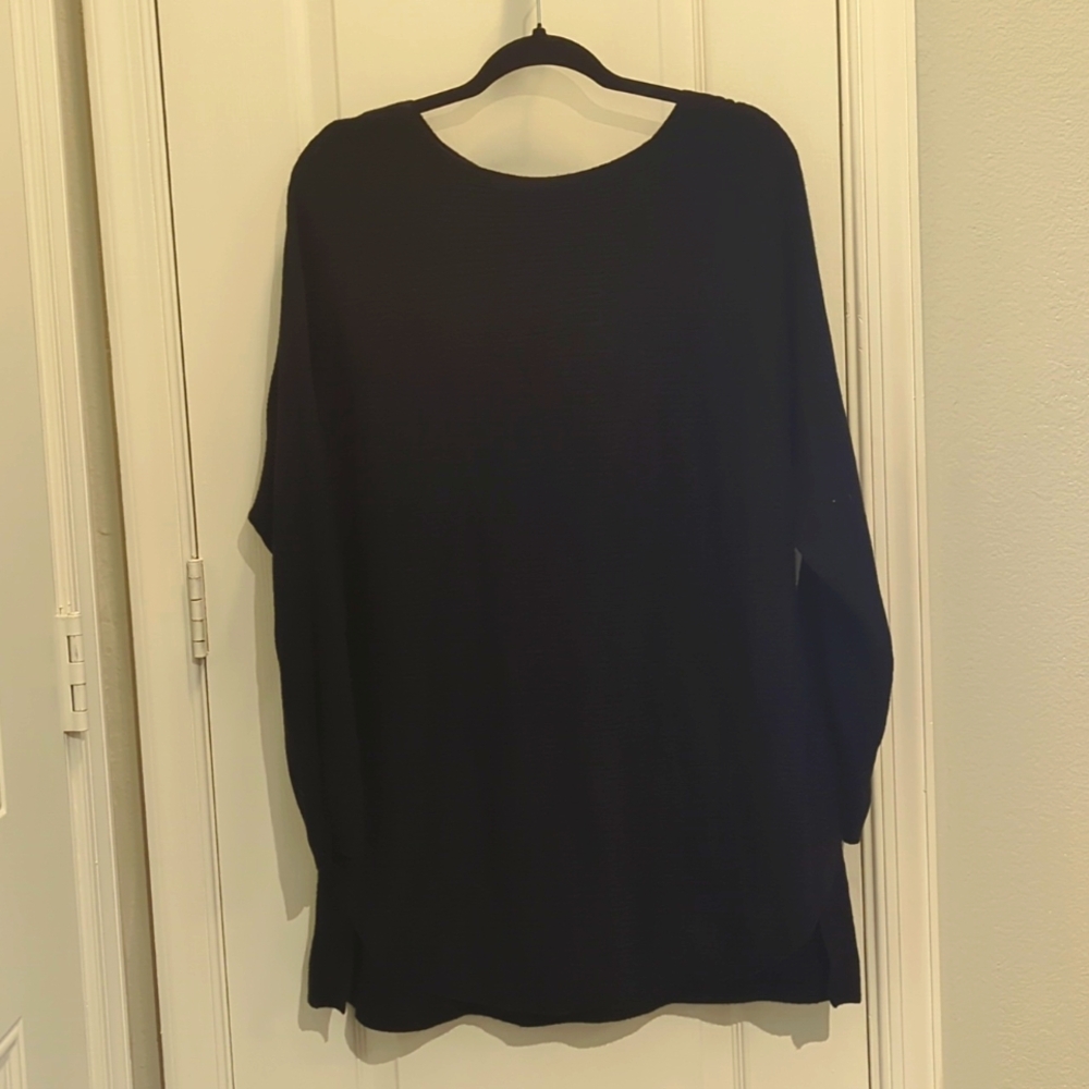 Joan Vass Sweater Black Size‎ large